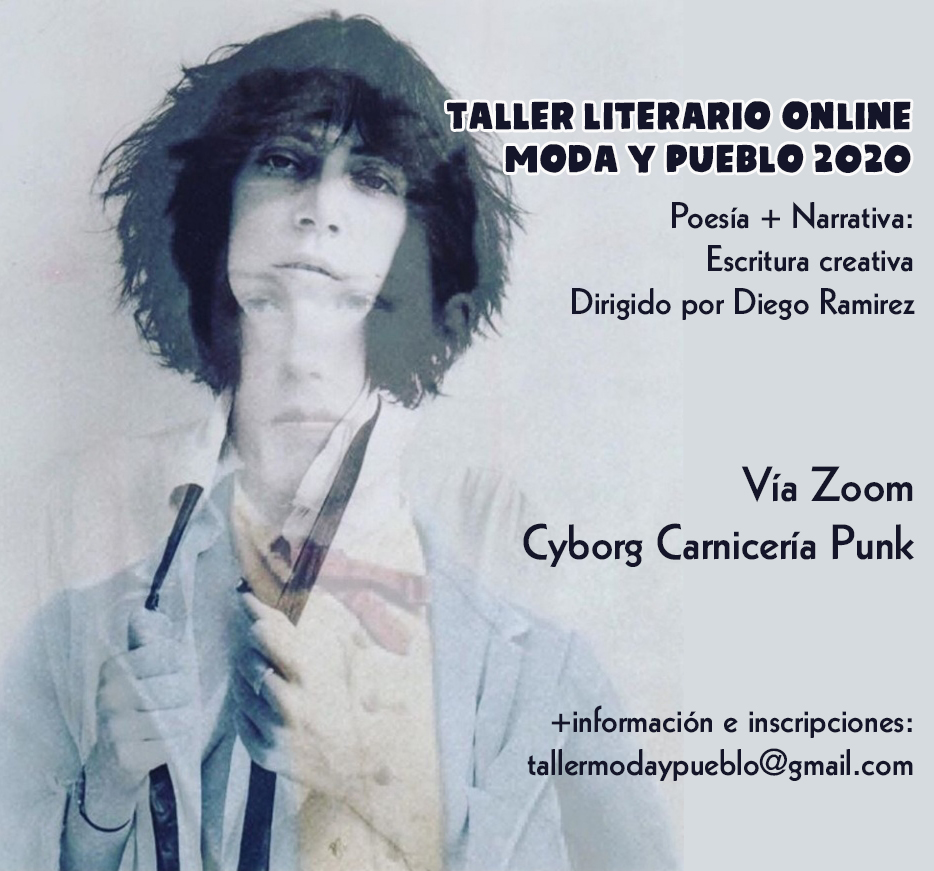 diego_ramirez_'s tweet photo. Nuevo Taller Literario
 On Line
Moda y Pueblo 2020.
 Vía Zoom/
Si quieres escribir en Moda y Pueblo, y eres de Stgo o regiones.
Mas información e inscripciones escribe a tallermodaypueblo@gmail.com
#taller #tallerliteraro #tallerdeescritura #poesia https://t.co/CI80tXz5EY
