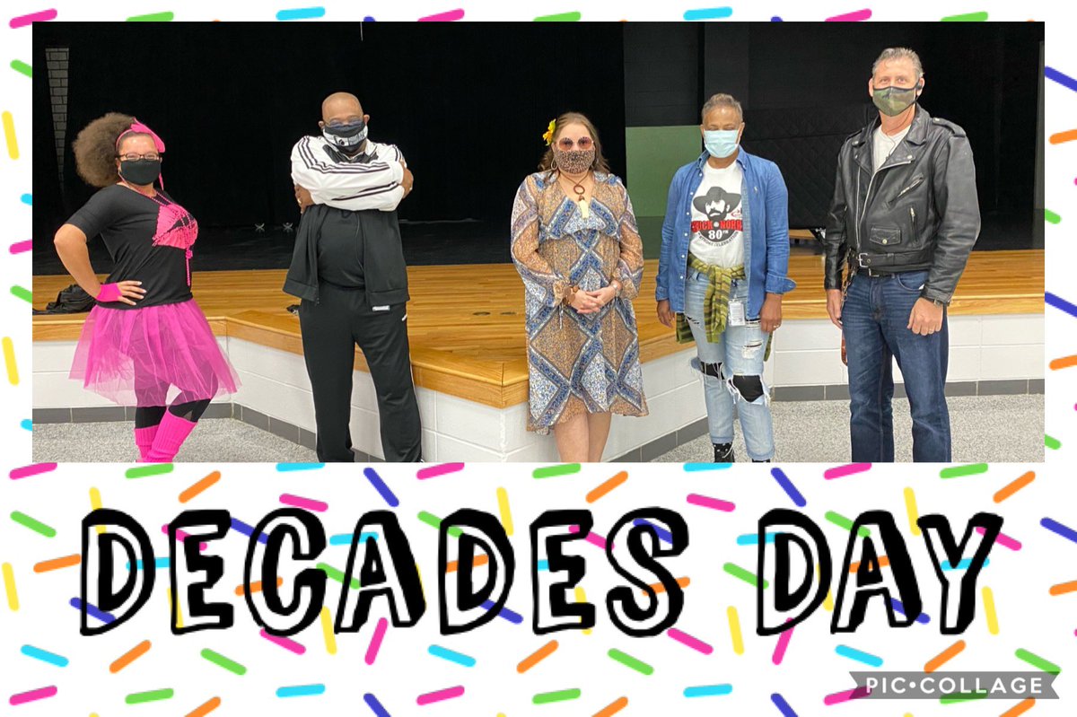 MsMarkoClass's tweet photo. Our Admin goes ALL OUT for Spirit Week! #BestAdminEver @HBMS_Warriors @BHS_Broncos @FortBendISD https://t.co/4i2BGfey2o