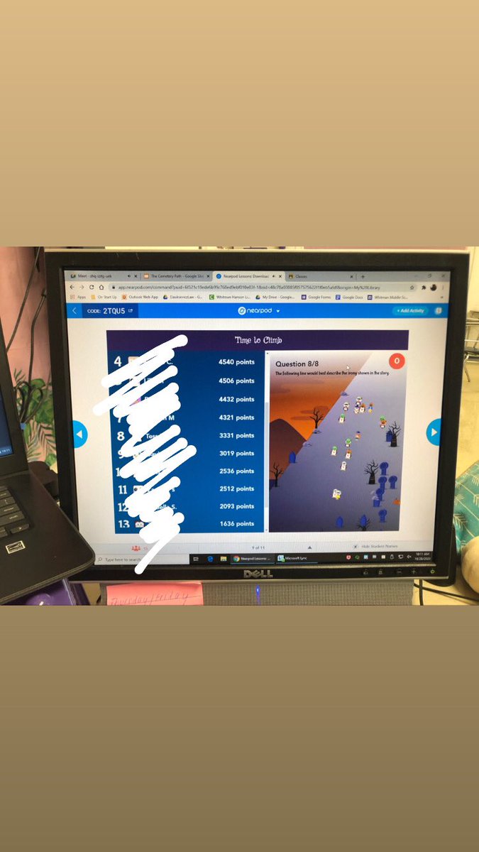 First time using <a href="/nearpod/">Nearpod</a> today,  and it was a success. 100% engagement; I highly recommend it!