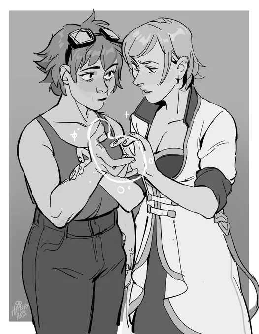 commission for @UovoSpazio ??? thank you they made me soft 