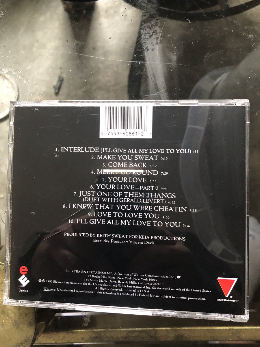 bwon35's tweet photo. Old School Wednesday...30 Year Anniversary....June 12,1990..Keith Sweat’s Album I’ll give all my love to you is released...forgive me I’m months late..lol..RIP Gerald Levert..#ilovethe90s..#keithsweat..#OldSchoolWednesday..#illgiveallmylovetoyou..#ripgeraldlevert..#nyc.. https://t.co/ZnrYpKrmBt