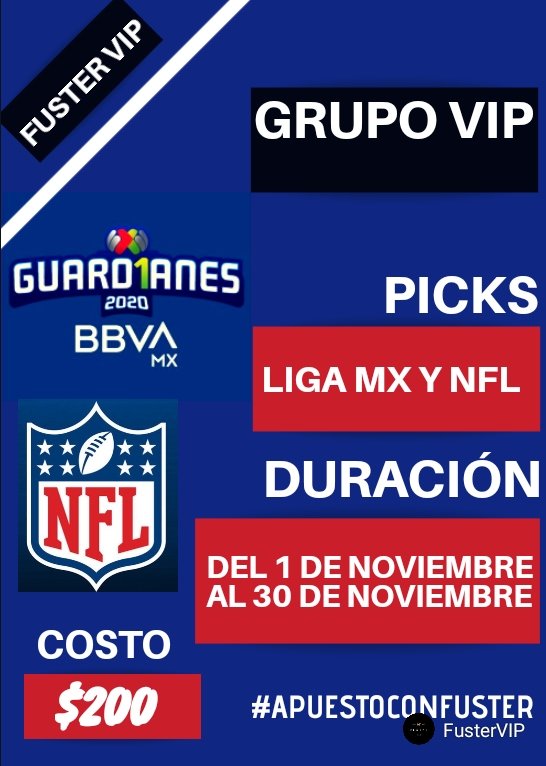 El mejor analisis, los mejores Picks de la Liga MX y NFL en un solo por solo $200.
Paga hoy y recibe gratis lo que resta de Octubre. https://t.co/gSUYBwPFkm