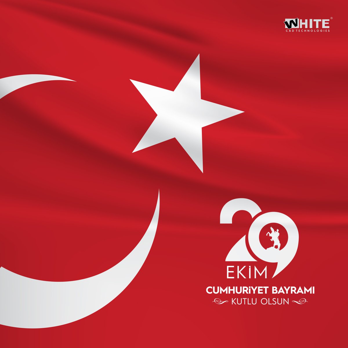 whitecad's tweet photo. Cumhuriyetimizin 97. yılı kutlu olsun. 
"Ey yükselen yeni nesil! İstikbal sizsiniz. Cumhuriyeti biz kurduk, onu y��kseltecek ve yaşatacak sizsiniz." 
Mustafa Kemal ATATÜRK

#29Ekim #CumhuriyetBayramı https://t.co/HECUfnVFr9