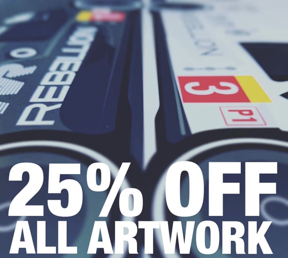 RLineDesigns's tweet photo. LOCKDOWN SALE back on. 25% off all orders until Nov 9th. Code STAYHOME
https://t.co/tNd1iaglP1
#sale #lockdown #firebreaker #stayhome #sale #artwork #carart #design #livery #motorsport #racecar https://t.co/VTOy8ubpsd