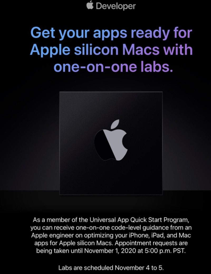 Macrumors Com On Twitter Apple Invites Developers To Get One On One Guidance From Engineers Ahead Of Apple Silicon Mac Launch Https T Co B6akfuyjrw By Julipuli Https T Co 7qaezoza2c