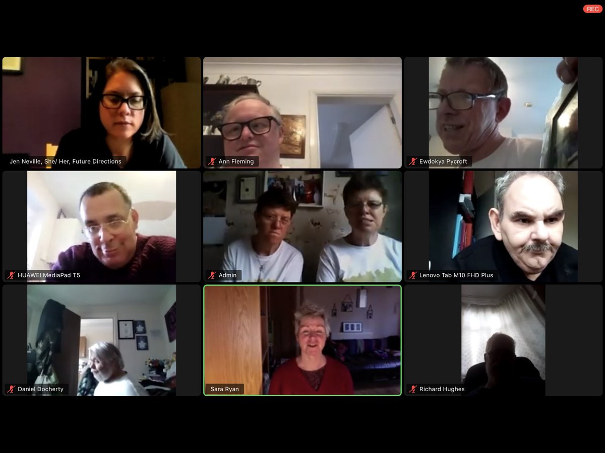 We had more visitors at today’s team meeting. We shared photos and memories with <a href="/wanderingalong/">Simple Life</a>. <a href="/sarasiobhan/">Prof Ryan</a> came to meet us &amp; tell us about the <a href="/OlderAhead/">GrowingOlderPlanningAhead</a> research we’re helping with. Plus 2 dogs and a cat! <a href="/SWManMet/">SC&SW@ManMet</a> @HPSCResearch @MMUHPSC <a href="/FD_SPICE/">SPICE</a> <a href="/AfAgeing/">Ambition For Ageing</a> <a href="/AgefriendlyMCR/">Paul McGarry</a>