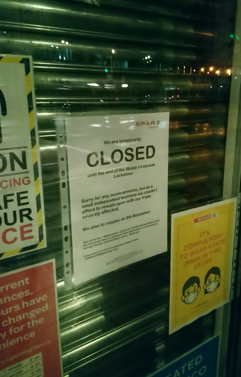 Unfortunately we've had to close for a while. We hope to be back open on Monday 9th November. See you soon