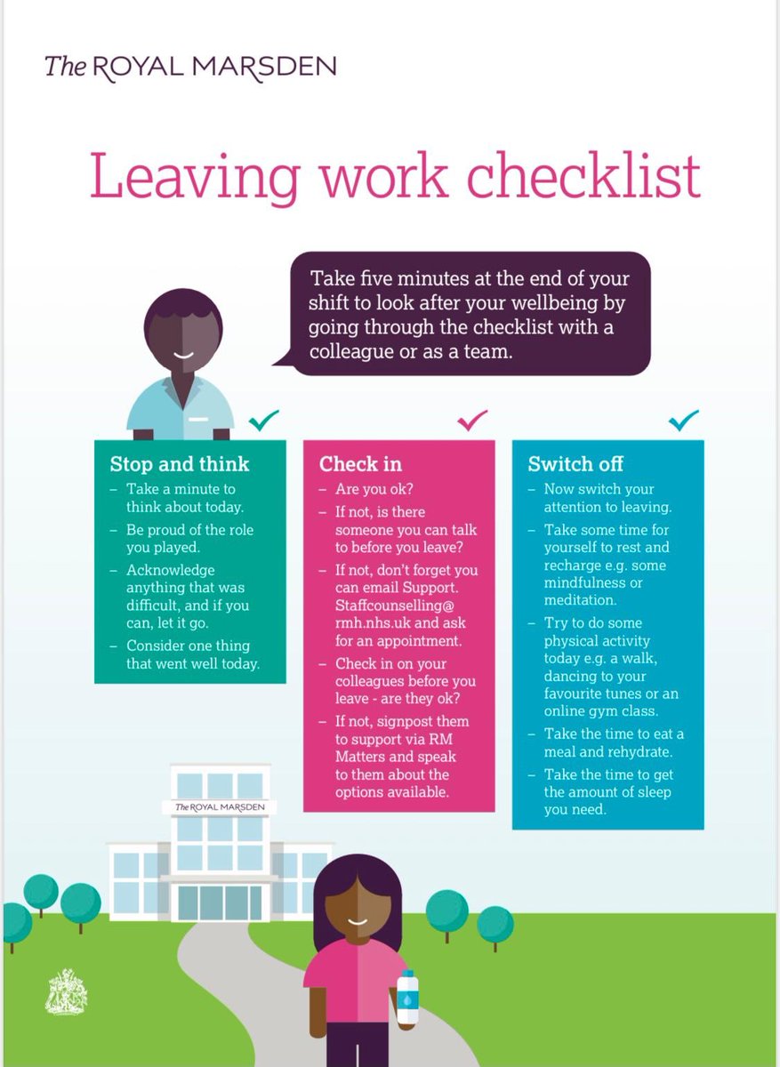 Rachel Thorman π (@r_tustin) on Twitter photo Excellent reminder to all of us <a href="/royalmarsdenNHS/">The Royal Marsden NHS Foundation Trust</a> to take time to leave work well #switchoff Excellent reminder to all of us <a href="/royalmarsdenNHS/">The Royal Marsden NHS Foundation Trust</a> to take time to leave work well #switchoff