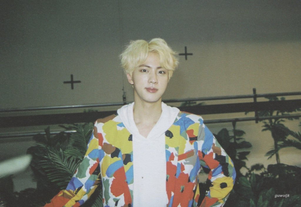 should seokjin go blonde again and why is the answer yes