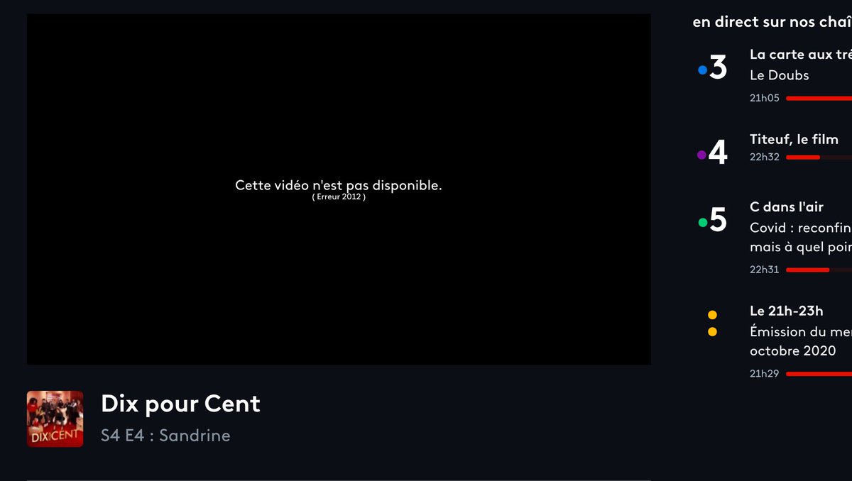 DamienDelbrel's tweet photo. @francetv FranceTV franchement c'est horrible ! Votre application est ultra buggué votre site aussi, vos serveurs bugs également sans arrêts. Les gars vous savez que 10% est la seule chose qui vaut la peine chez vous, mais c'est tellement compliqué de matter juste un épisode.. la haine https://t.co/mMSI128eih