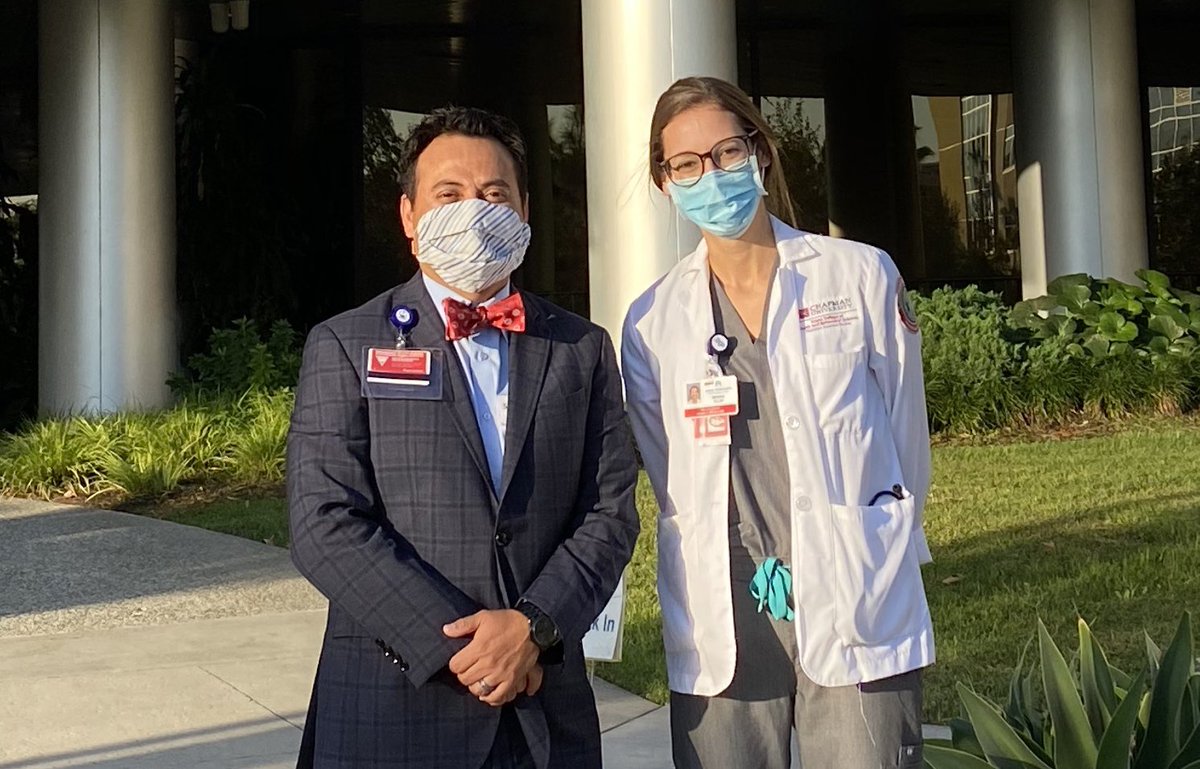 ozzie_martinez's tweet photo. Grateful to our @KPSouthBay team for welcoming our 1st @ChapmanU #PhyscianAssistant student, Mariah, rotating through #KaiserPermanente!  #ThinkChapmanFirst #CommunityPartnership #Historyinthemaking #AdvancedPracticeProvider https://t.co/ZlW0yAZ7sw