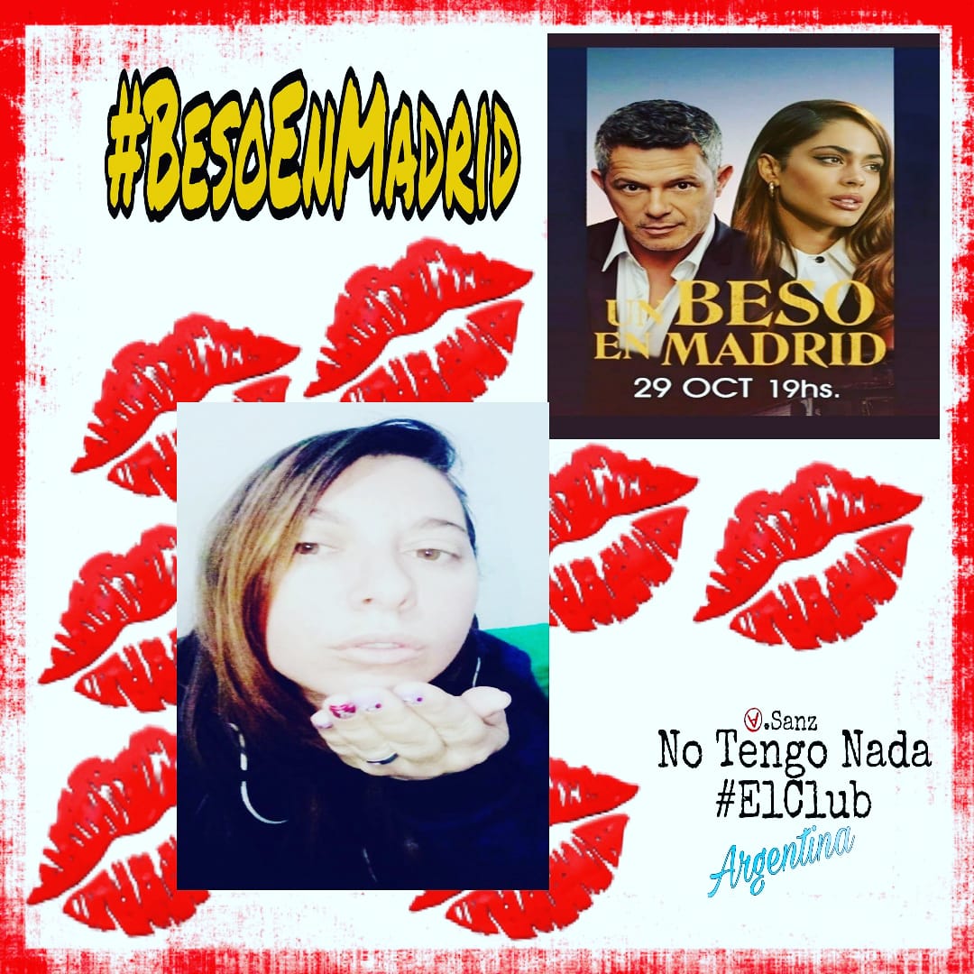 STARSMANU's tweet photo. @alejandrosanz Te Besamos desde Argentina deseándote ➕ Éxitos y que suene✖️  todos lados📣🎚️🎵 🎵🎶🎶#BesosEnMadrid 💋💋💋💋🇪🇸 junto a 👑 @tinistoessel l🎉 🇦🇷 @notengonadaarg #OficialFams @umargentina @mowmanagement
29/10 19:00 🇦🇷 https://t.co/Dg0VR7SEUE