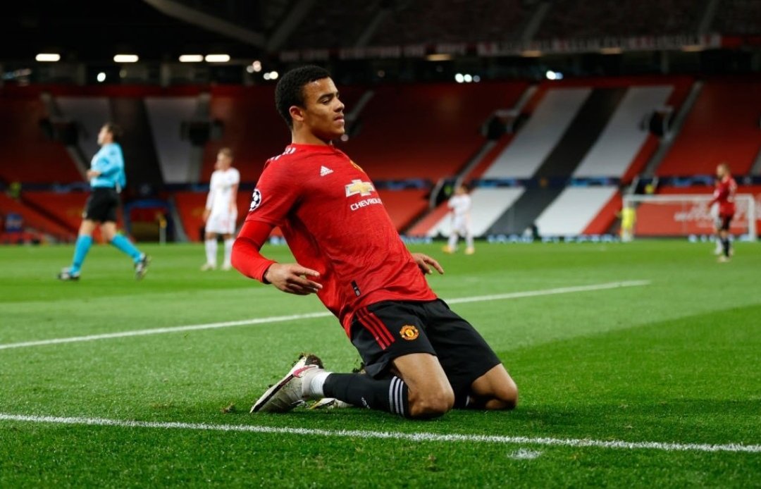 UTDTrey's tweet photo. • Marcus Rashford - Hatrick
• Anthony Martial - Goal and Assist
• Mason Greenwood - Goal
• Paul Pogba - Assist
• Bruno Fernandes - Assist
• Maguire, Lindelof, AWB, Shaw and De Gea - Cleansheet.

Ballers. I LOVE THIS TEAM. https://t.co/vPNtPSn9ZR