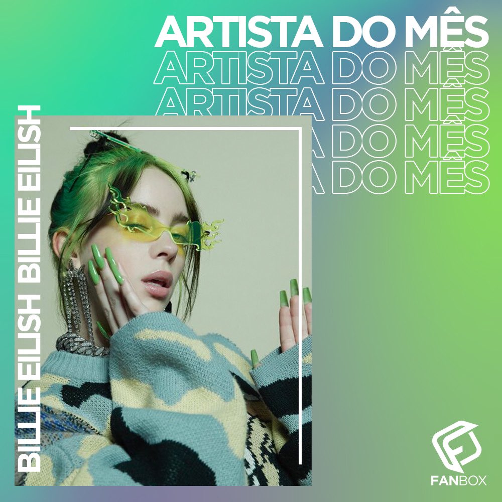 FanBoxStore's tweet image. Ela chegou! A próxima fanbox é da BILLIE EILISH! 💚 

As vendas começam no dia 01 de novembro através do nosso site: fanboxstore.com.br ✨