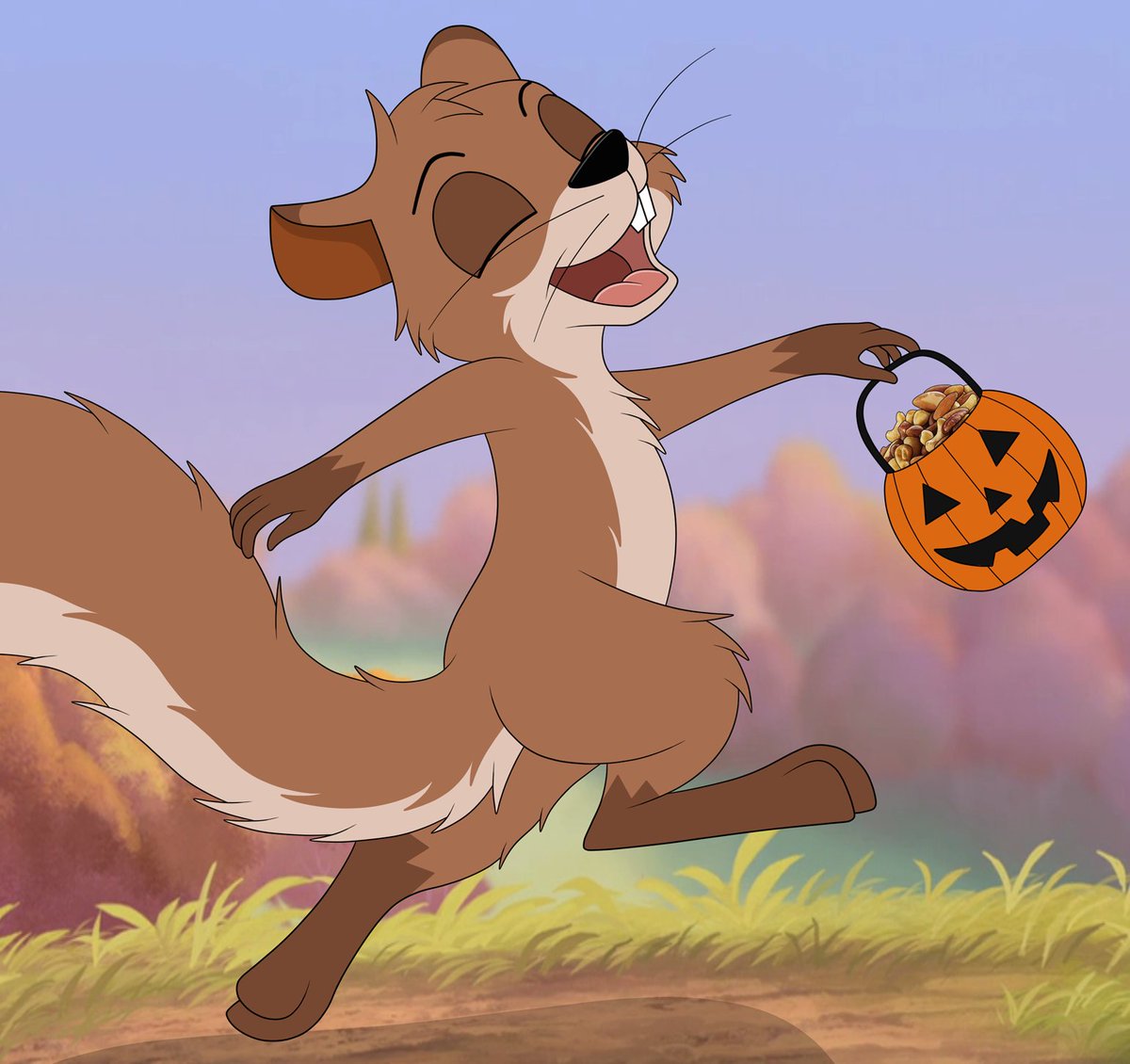SkaterYena's tweet photo. The most adorable way to trick or treat ;)

This was inspired by Sammy Squirrel in this video.

https://t.co/4nbO3NBKBO https://t.co/nl0a3dPZqw