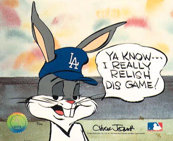 Congrats to the L.A. Dodgers for winning the World Series! #Dodgers #DodgersChampions2020 #bugsbunny #ChuckJones
