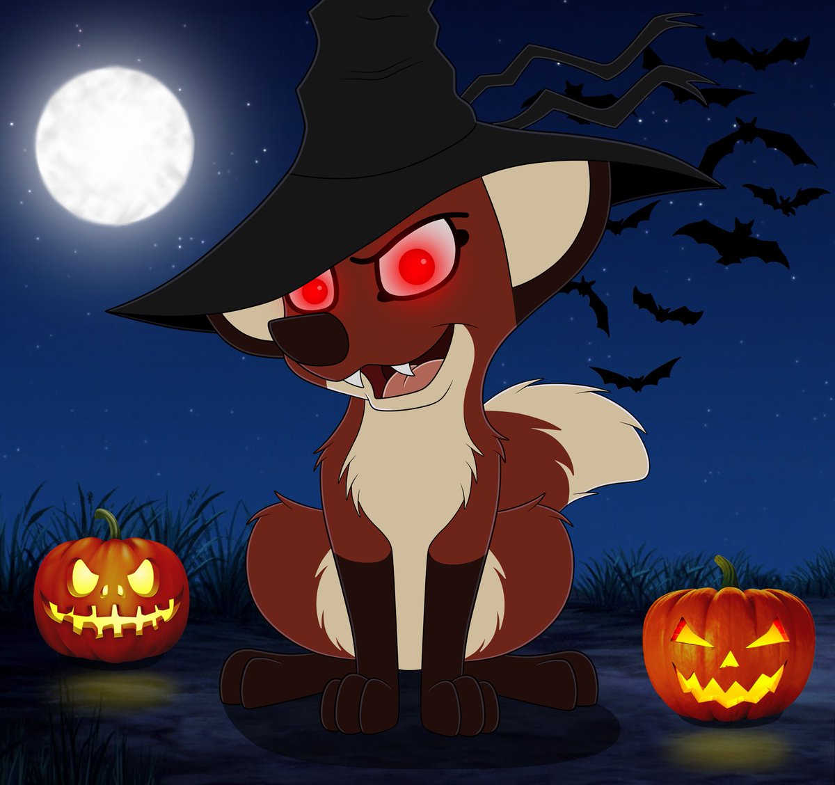 SkaterYena's tweet photo. Rita is one Foxy Witch ;)

Happy Halloween! https://t.co/HuDP3uSr96