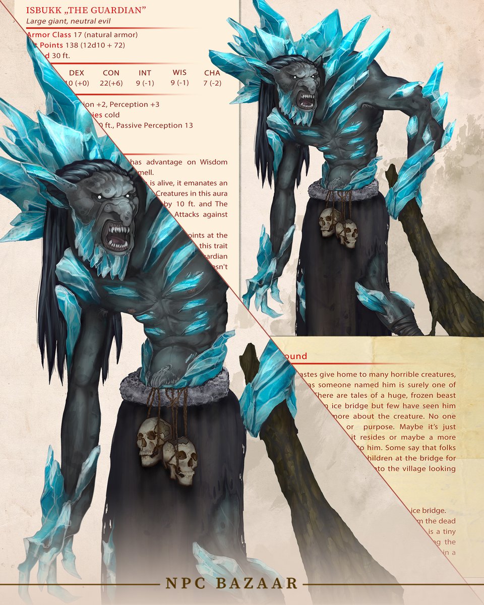 npc_bazaar's tweet photo. Do you like this custom monster or do you prefer the NPCs? Let me know what you think! :)

https://t.co/WDl69JuHpP https://t.co/IGlXKKrTxD