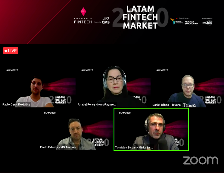 colombiafintech's tweet photo. ¡Panel de Open Banking ahora mismo! Nuestros grandes exponentes en este gran espacio #LatamFintechMarket2020🔥 En estos momentos en https://t.co/SHX4xeXOPy ¡Gracias por la excelente participación! @APFintech https://t.co/SRuu4GXwBV