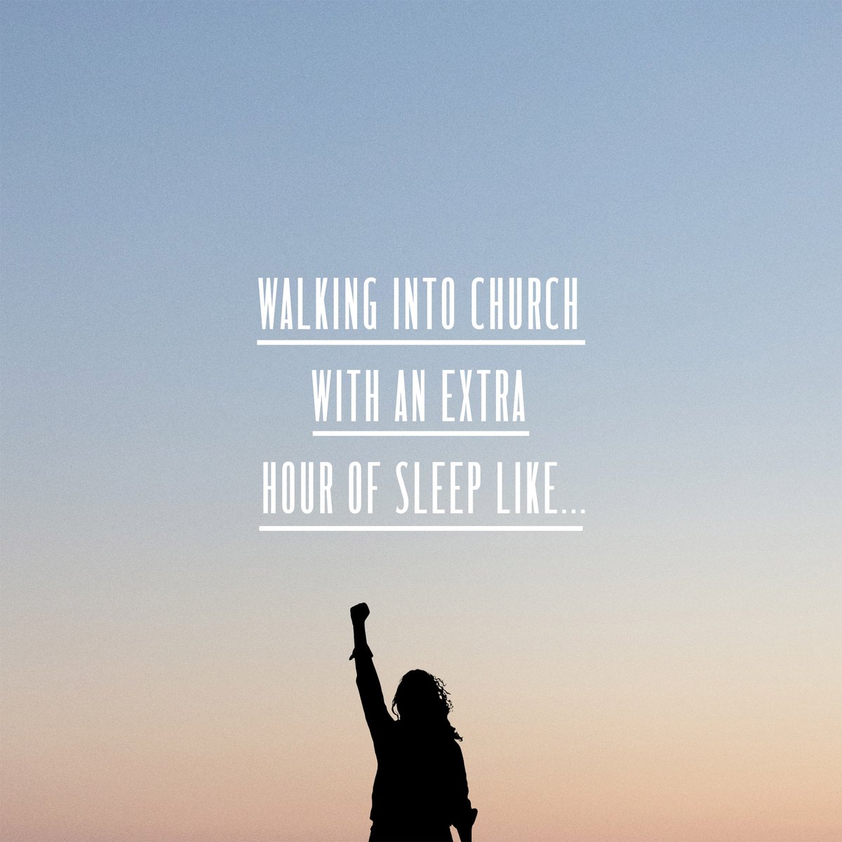PointChurch_'s tweet photo. Who's ready for the extra hour of sleep going into this Sunday?? #daylightsavingtime https://t.co/Iw4tkjhSIN