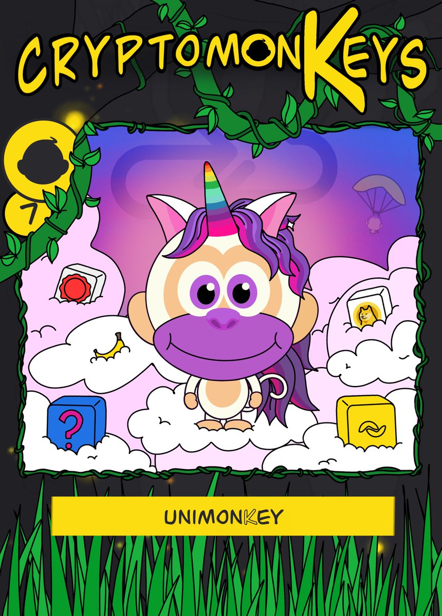 Crypt0monKeys's tweet photo. Congrats to the #monKeydrop winners of 1 of 3 unimonKeys! 
fsqqw.wam @mlibty
51sqw.wam @theyieldfarmer
r5fqu.wam @DlnrSlbrOiroso 

cryptomonKeys are distributed for free - stay tuned for many more #NFT #Giveaways happening all the time also at Discord, Telegram and Instagram! https://t.co/7e6iGKtOyD