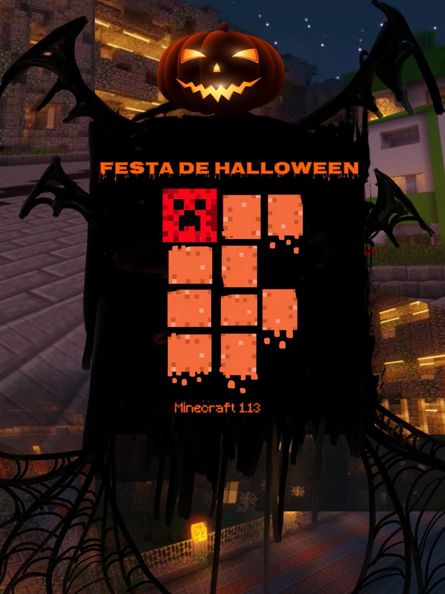 ruantesk's tweet photo. Partiu jogar Mine dia 31 às 15h, comemorar o Halloween com uma sessão de nostalgia e sobrevivência. No sábado as 15h soltaremos o IP e qualquer um poderá entrar e jogar, fiquem atentos no server: https://t.co/bahomWy3DU https://t.co/EI9IECyCpO