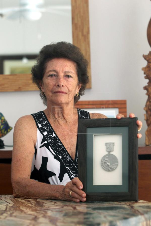 María del Pilar Roldán (1939, MÉXICO) fue la primera mujer de su país en conseguir una medalla olímpica en esgrima, en el año 1968.