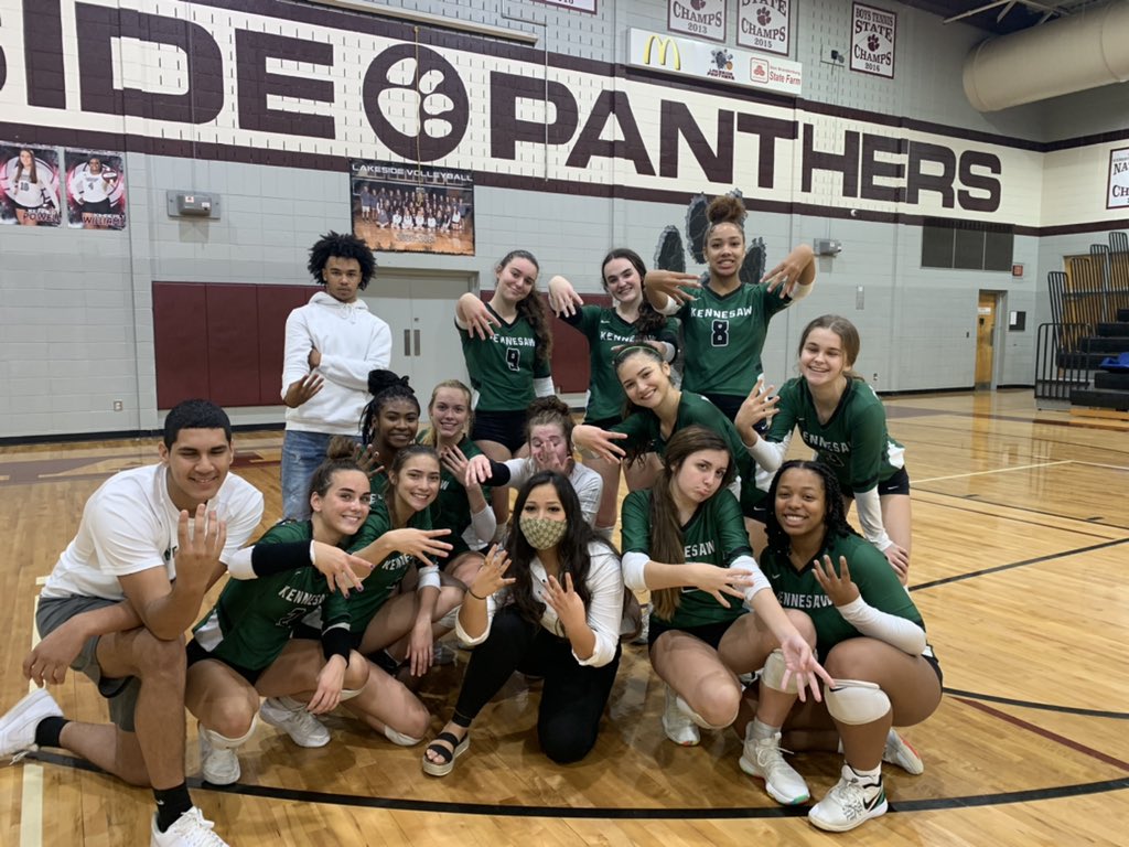 Kennesaw Mt. HS VB tweet media