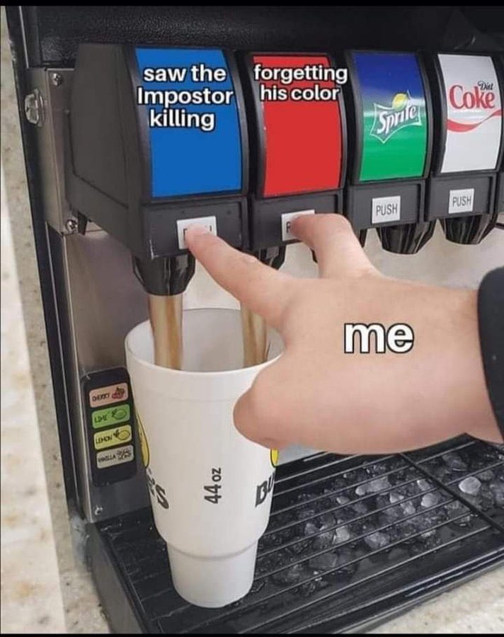 nocntxtamongus's tweet photo. Relatable. #AmongUs https://t.co/6uqtlAZ4s9