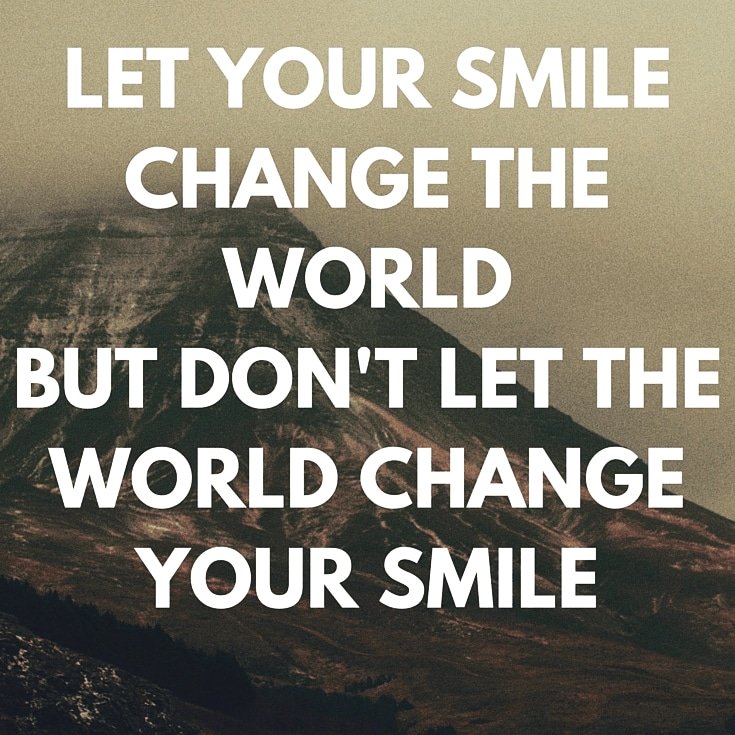AnxietyMart's tweet photo. Let your smile change the world, but don't let the world change your smile.
#positivequotes #smile #positivethinking #choices #change #YouBeYou #bekind #positivevibes #BeTheChange #StressLessNaturally https://t.co/Ev7aOpGqI6