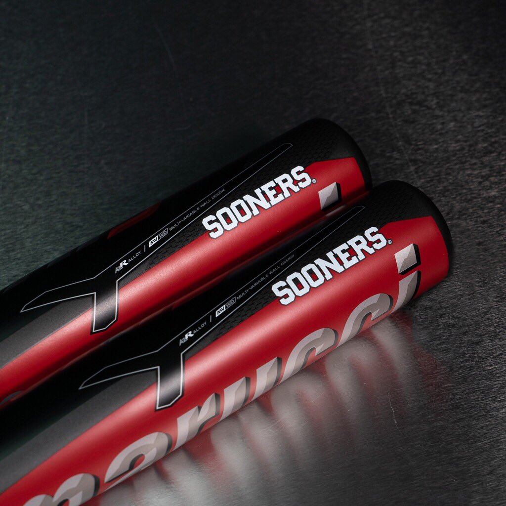 MarucciSports's tweet image. When you’re swinging Marucci for the first time, you might as well go big! We’re super excited to get these bats to @OU_Baseball. #BoomerSooner