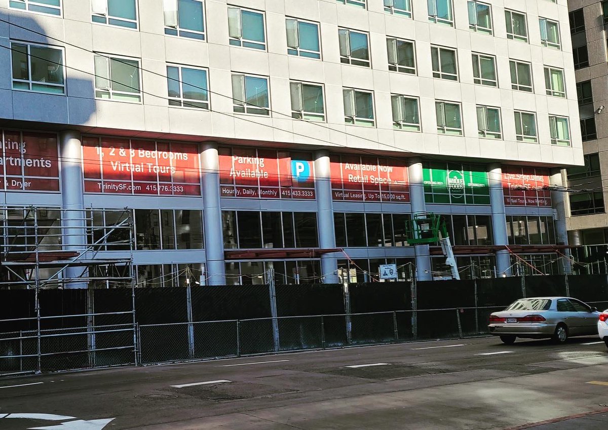 TrinityPlaceSF's tweet image. #TrinityPlacePhaseIV is taking shape! 🏗️🏘️ Who else is Looking forward to 500+ new apartments and a brand new Whole Foods Market in the heart of #SanFrancisco? 🥗🌁 instagram.com/p/CG52r3phLjF/…