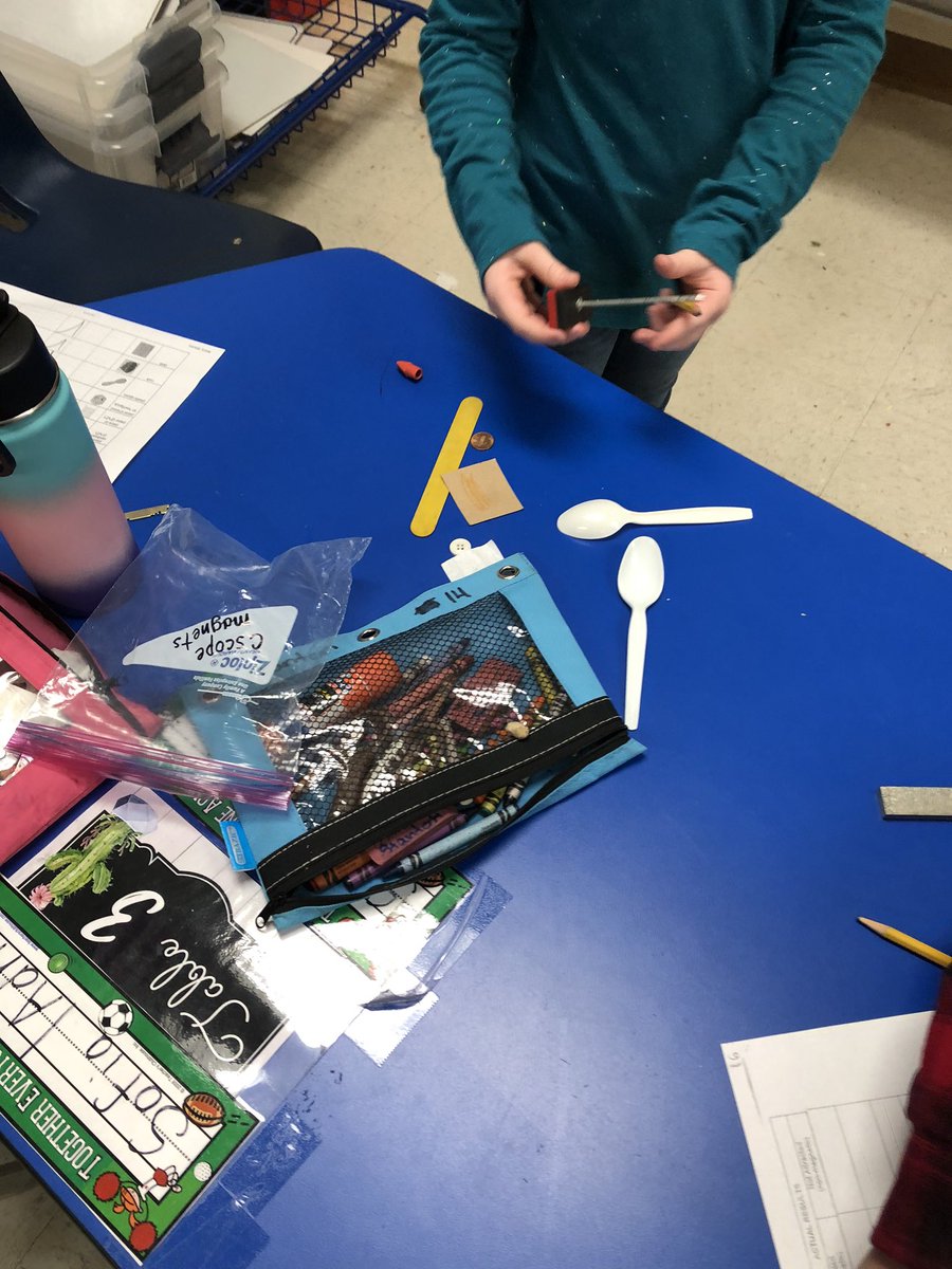 Nothing is more fun than magnets and friends on a cold day! <a href="/ElemRob/">Robinson Elementary</a> <a href="/robinsonisd/">Robinson ISD</a>