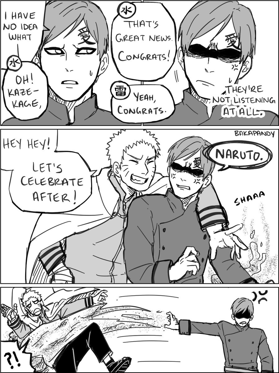 (1/2) Five Kage summit shenanigans... 
