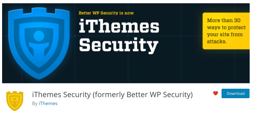 iThemes Security (formerly better Security)