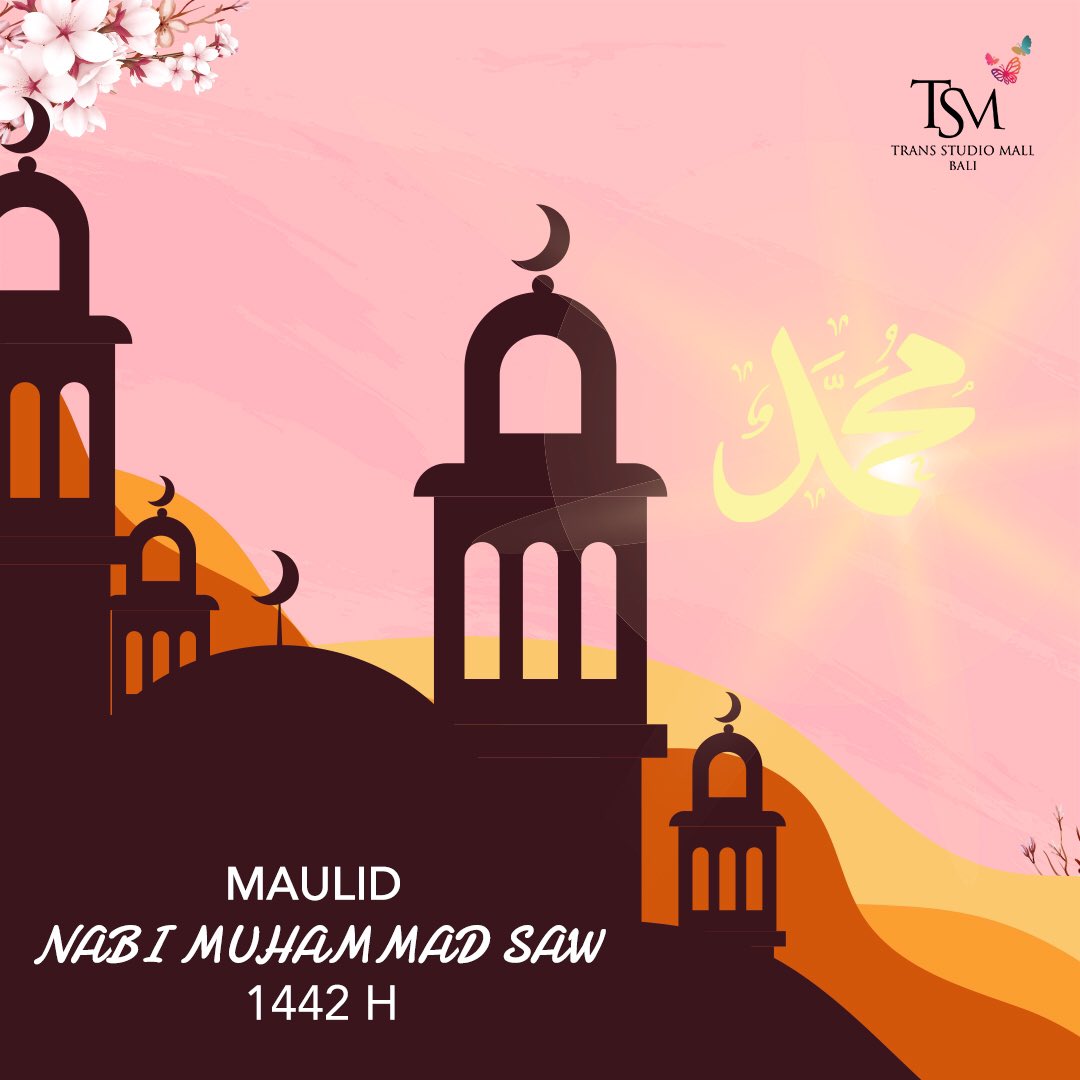 Memperingati Maulid Nabi Muhammad SAW 1442 H.
Mari jadikan moment ini untuk menanamkan keteladanan Nabi Muhammad SAW untuk mencapai kebahagiaan di dunia dan di akhirat.

#MaulidNabi1442H #TSMBali #TransStudioMallBali