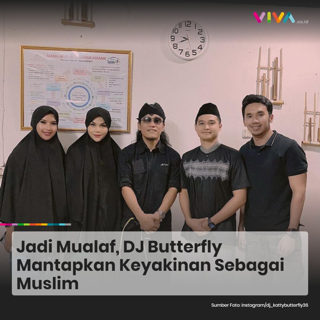 VIVAcoid's tweet photo. DJ Butterfly mengungkapkan bahwa dirinya merasa sangat bahagia karena sudah memeluk agama Islam. DJ Butterfly juga berterima kasih kepada Gus Miftah karena telah memberi bimbingan kepada dirinya. https://t.co/bfD5cKpvZv
-
#djbutterfly #mualaf #islam #gusmiftah https://t.co/Z1XhXi6UJF