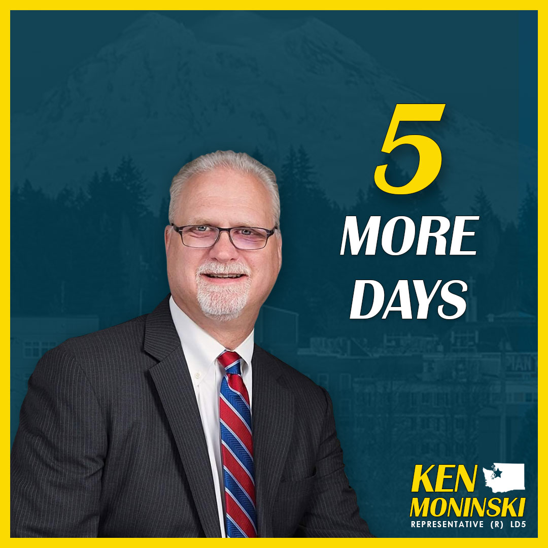 electken2022's tweet photo. 5 days until the election! Please don't forget to vote! View the @KCGOP recommendations for ballot measures here: https://t.co/8lTKbd4hKD #VoteMoninski #ElectKen2020 #BetterWayForward https://t.co/uiiGOGwimM