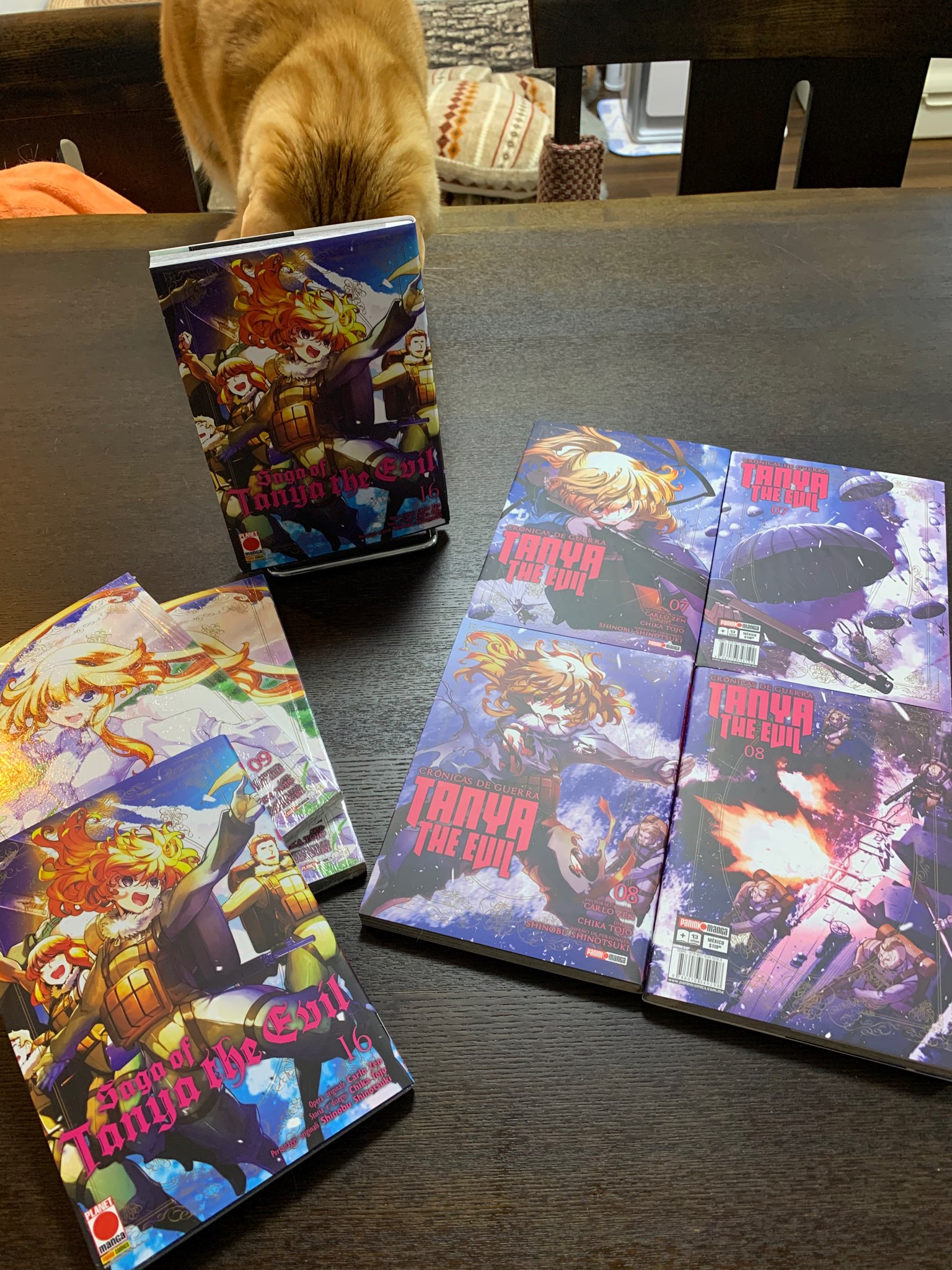 東條チカ 海外から コミカライズ版幼女戦記の献本が届きました 今回はイタリア版 ブラジル版 メキシコ版です 最近とみに海外翻訳版が送られてくる頻度があがり 日本よりも海外のほうが売れていそうな感じです グローバルに展開する幼女戦記