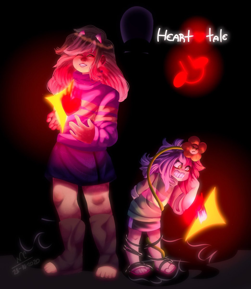 _MadnessAlex's tweet photo. La portada de mi AU inspirado totalmente en Lovedtale (por Alanita Pérez)
Tiene cambios como la historia y shipps principales y estoy trabajando para que sea más original uvu"
La chica más alta es hija de Frisk y Asriel, la pequeña es de Sans y Chara
#Undertale #HeartTALE https://t.co/Riqa8scK6T