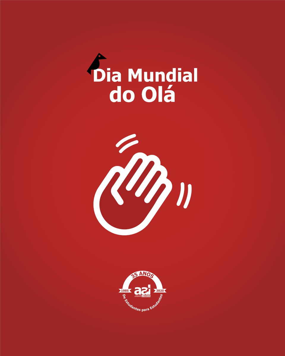 Quer tímido ou extrovertido, é a melhor forma de quebrar o gelo ❄️
Afinal de contas somos todos uma grande família a habitar o mesmo planeta!

#aal #deestudantesparaestudantes #olá #estudantes #futuro