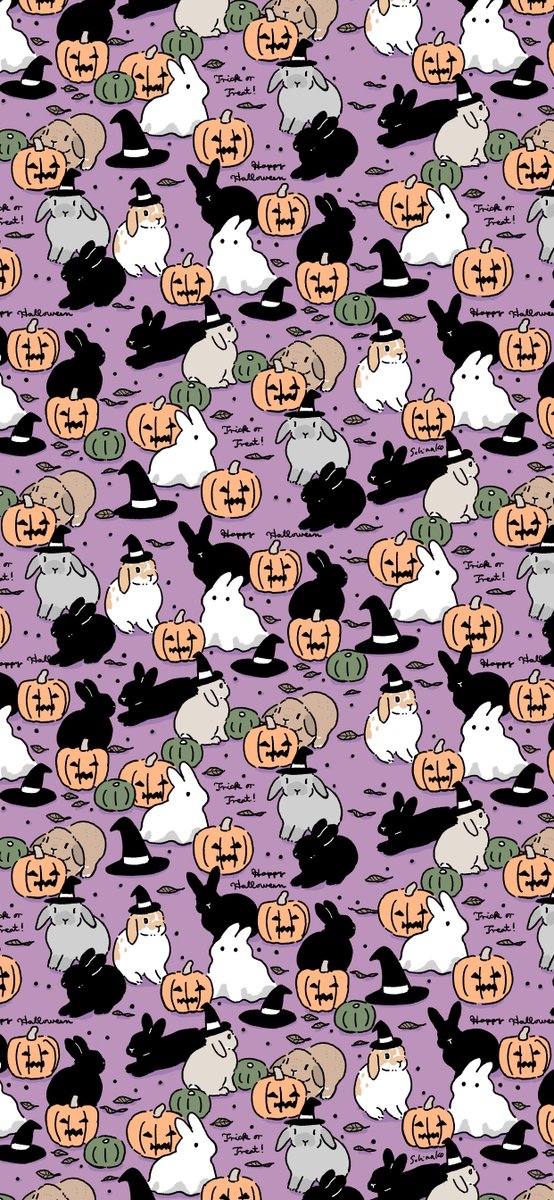 「#HalloweenAtHome 」|Schinako Moriyama🐇illustratorのイラスト