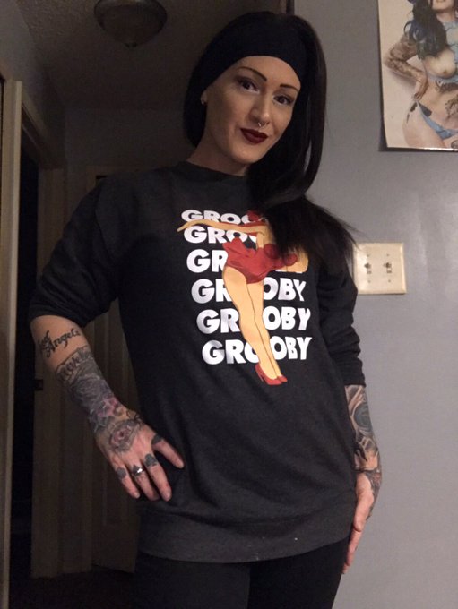 You know I have to show off the Grooby Merch. I love it Thank You!! @GroobyGirls @thekristelpenn @GroobySteven<a href="/tag/mvsales"class="tags"><span>#mvsales</span></a><a href="/tag/mvtrans"class="tags"><span>#mvtrans</span></a>