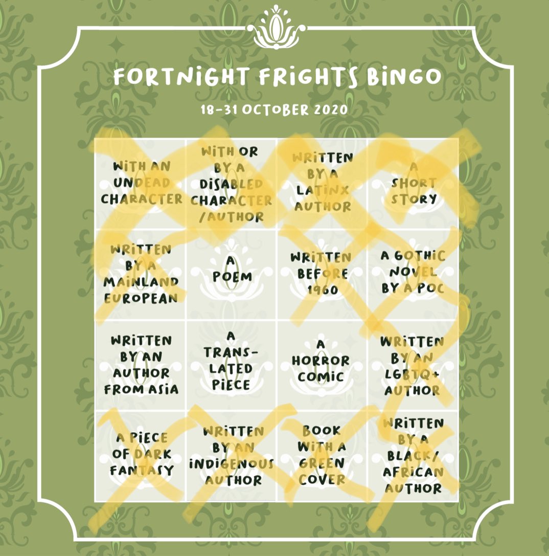 kjisindomitable's tweet photo. My @FortnightFright BINGO board! https://t.co/Gr7y5QjWHq
