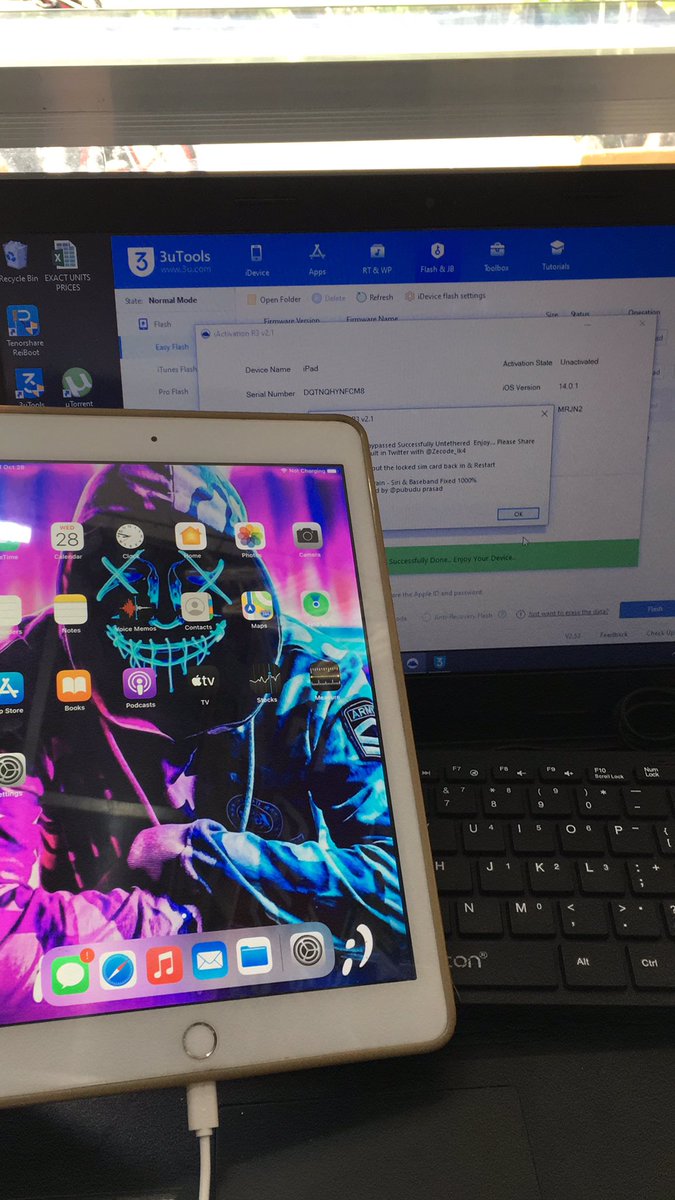 DelaniLester's tweet photo. @Zecode_lk4 thanks boss ipad 6th gen. https://t.co/z5IbbVyWRp