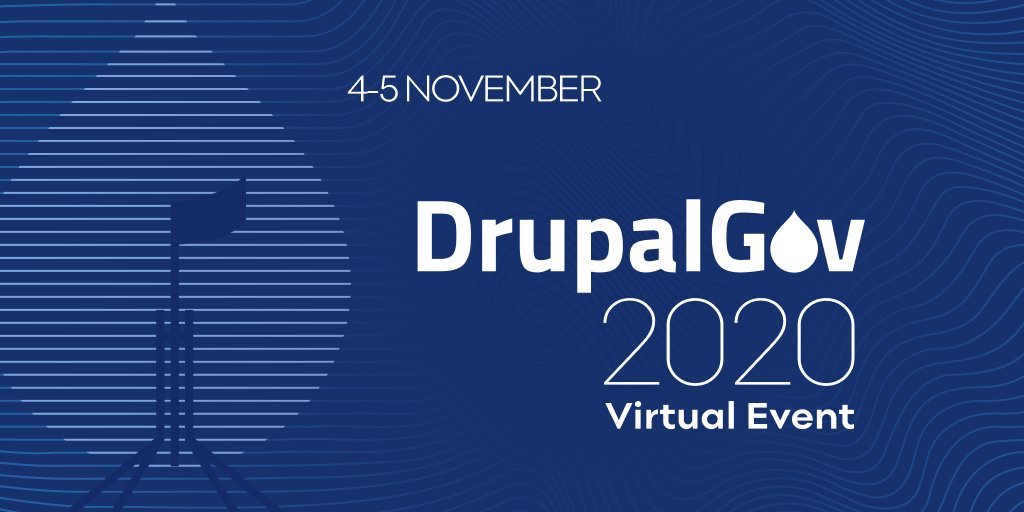 upsundotcom's tweet image. We’re proud to be sponsors of #DrupalGov 2020 on 5 November! Contact us for a VIP discount code so you can join us for this virtual event about all things #Drupal in government. bit.ly/31QzjEL