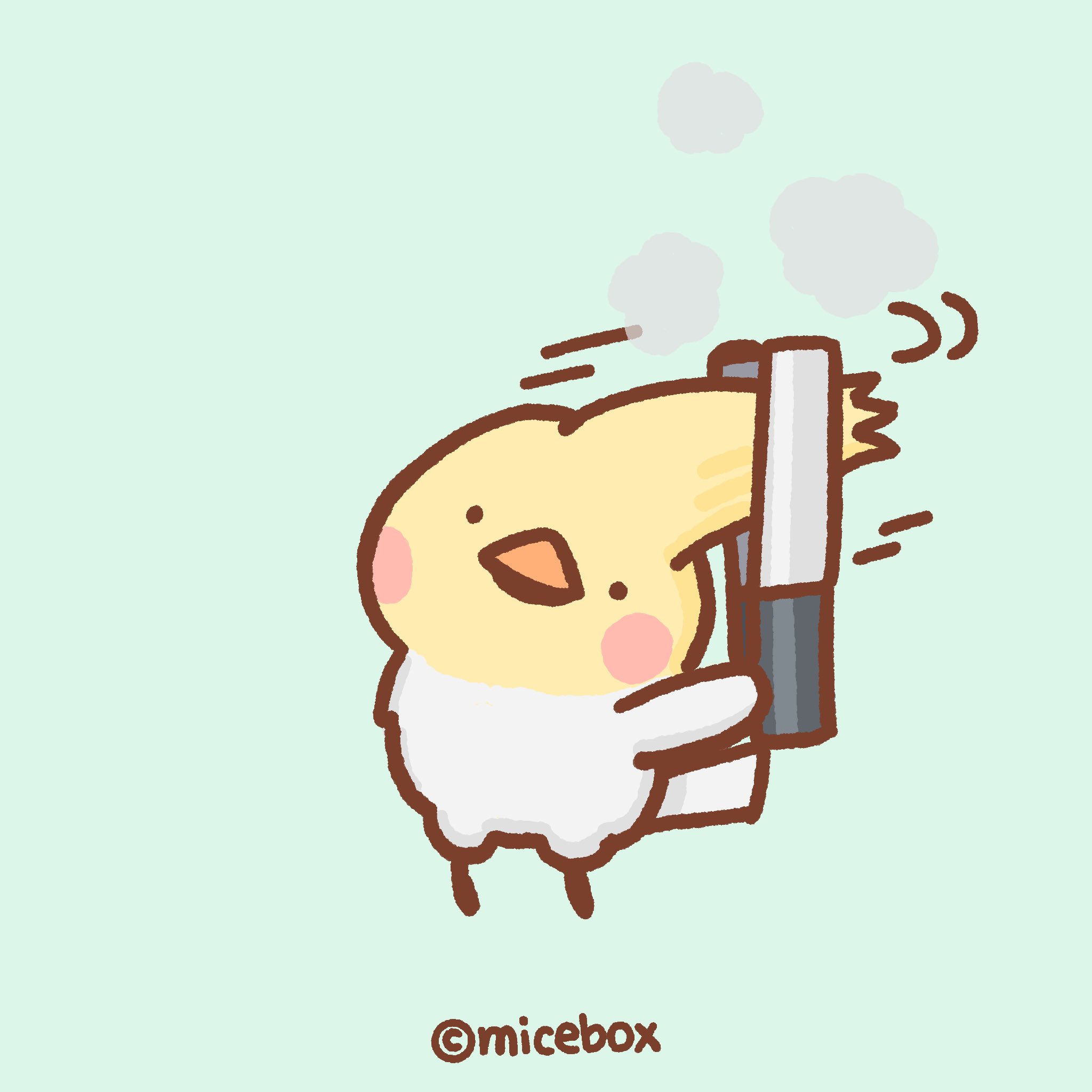鼠鼠盒子 スタンプ発売中 おはよう 3 3 Goodmorning Micebox 鼠鼠盒子 Illustration イラスト T Co Bewxz7sryz Twitter