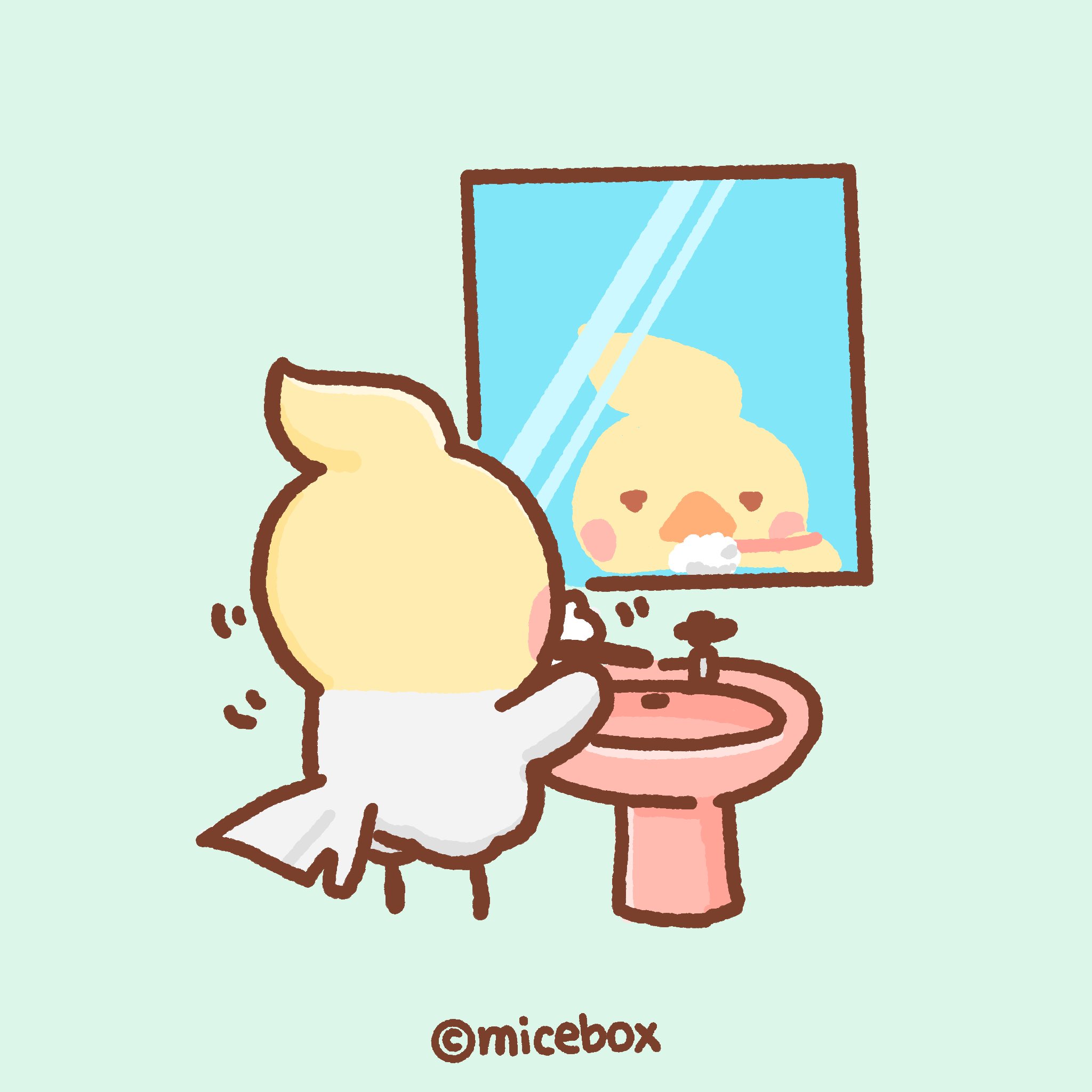 鼠鼠盒子 スタンプ発売中 おはよう 3 3 Goodmorning Micebox 鼠鼠盒子 Illustration イラスト T Co Bewxz7sryz Twitter