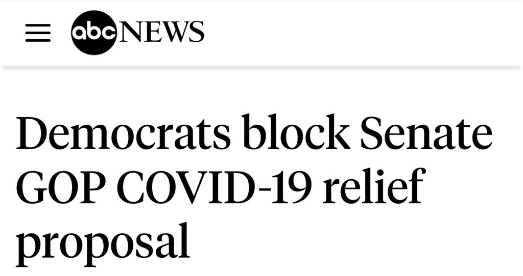 DanCrenshawTX's tweet photo. This is exactly wrong, it’s a lie, and MJ Hegar knows it. Senate DEMOCRATS blocked COVID relief packages from being voted on in the Senate. 

Every Republican Senator, including John Cornyn, supported relief. https://t.co/6aCEIYH1k2