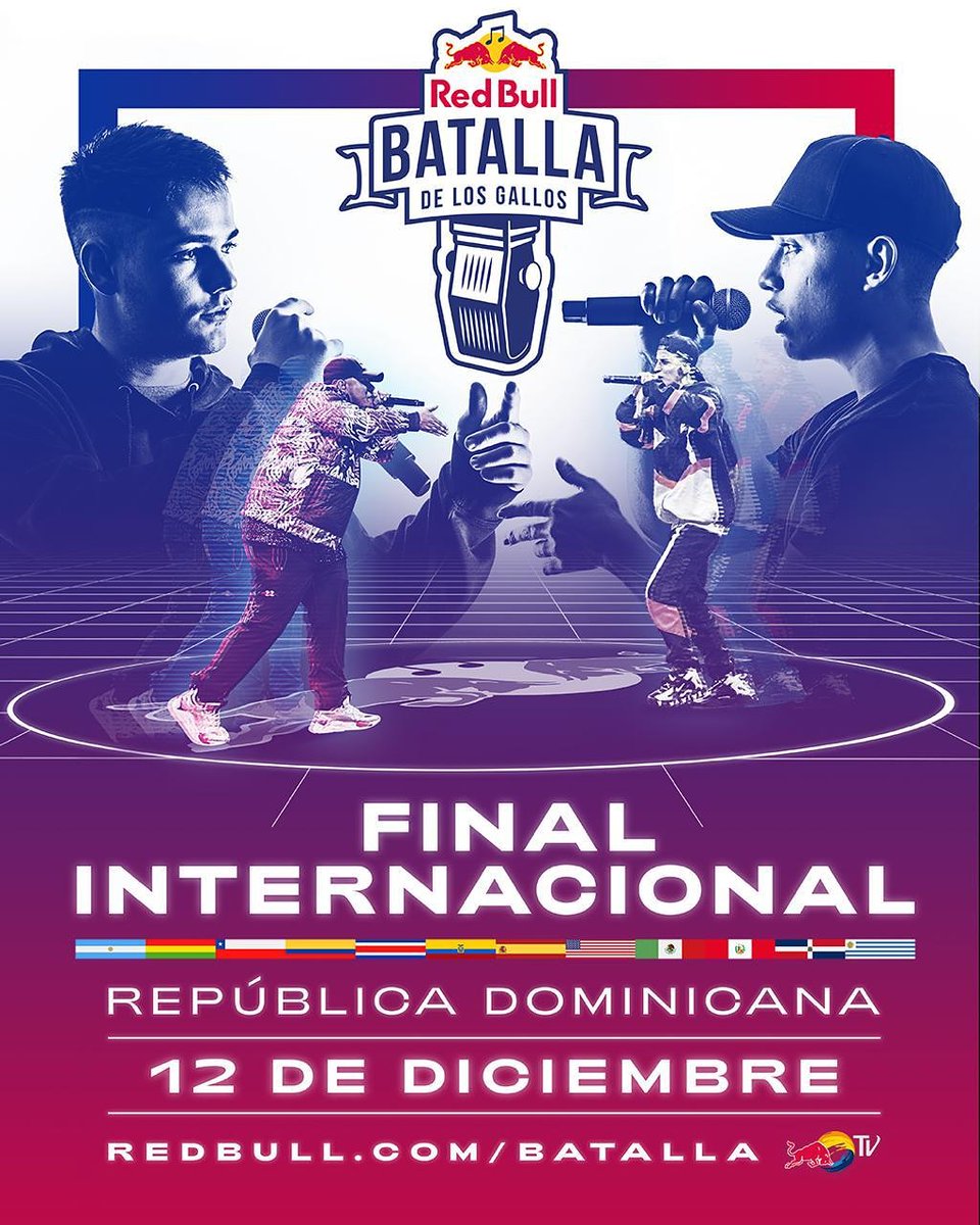 Exodo_Lirical's tweet photo. Por primera vez en la historia! La internacional de Redbull Batalla de los Gallos será en Republica Dominicana! https://t.co/zq4cWlimts